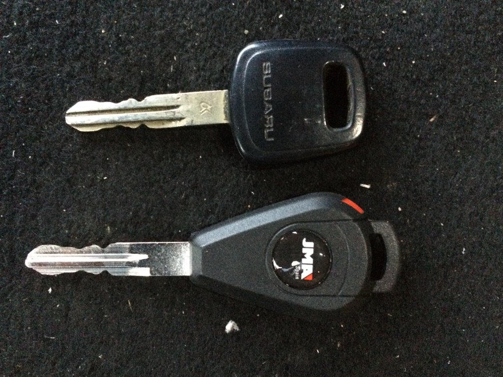 Spare Suburu Car Key, Long Sutton.